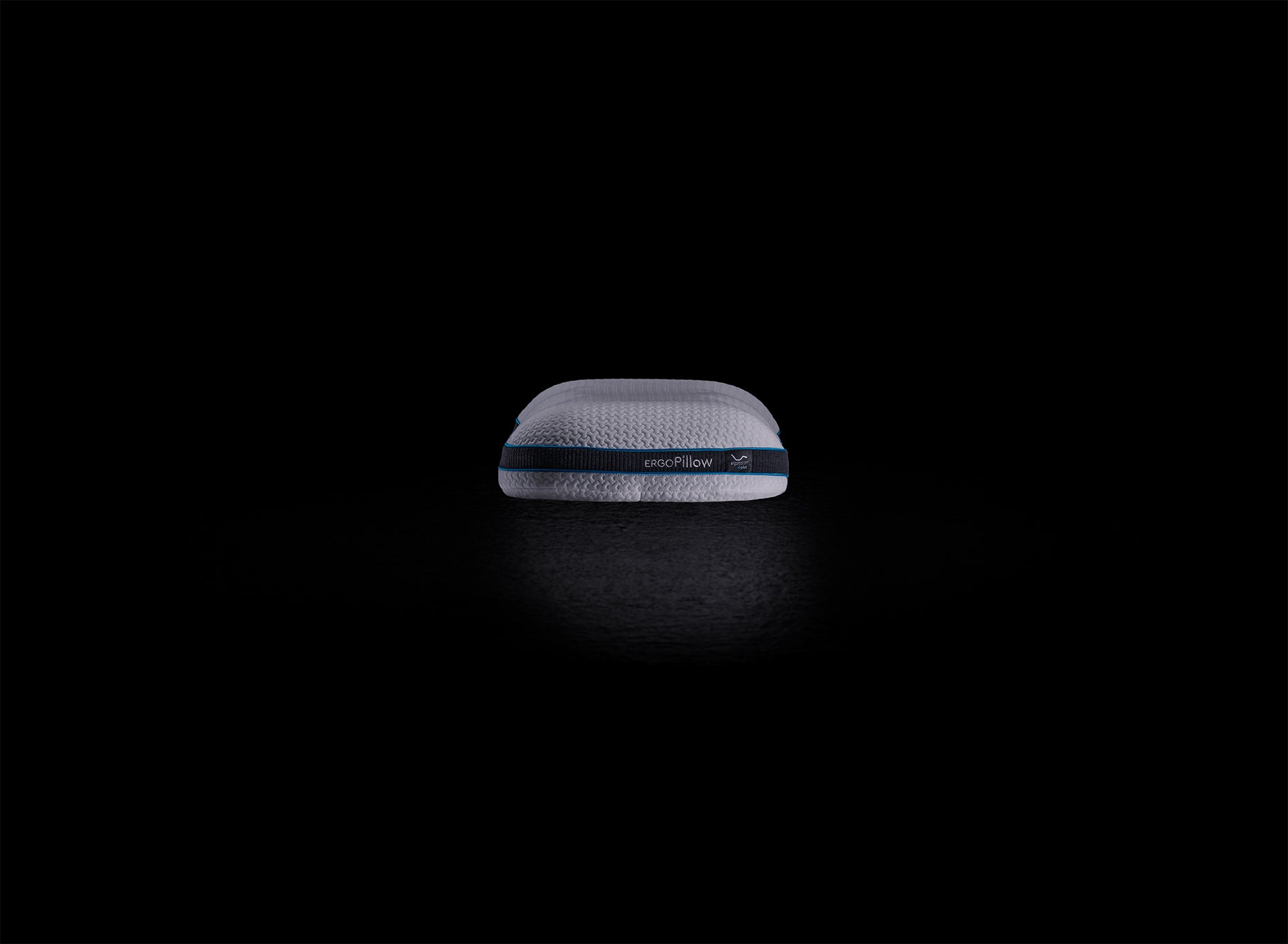 An image of the ErgoPillow, featuring its ergonomic design and plush comfort for optimal neck and head support during sleep.